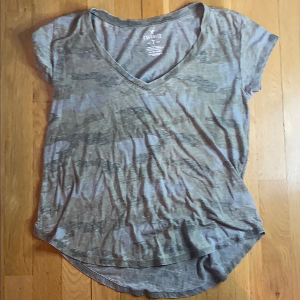 Camo tee shirt